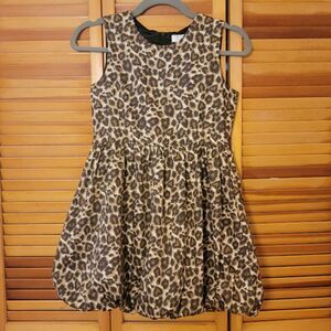 The Children's Place Girls Size 12 Leopard Cheetah Print Dress